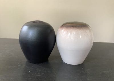 Gedenk Outlet urn baco twee kleur GU7
